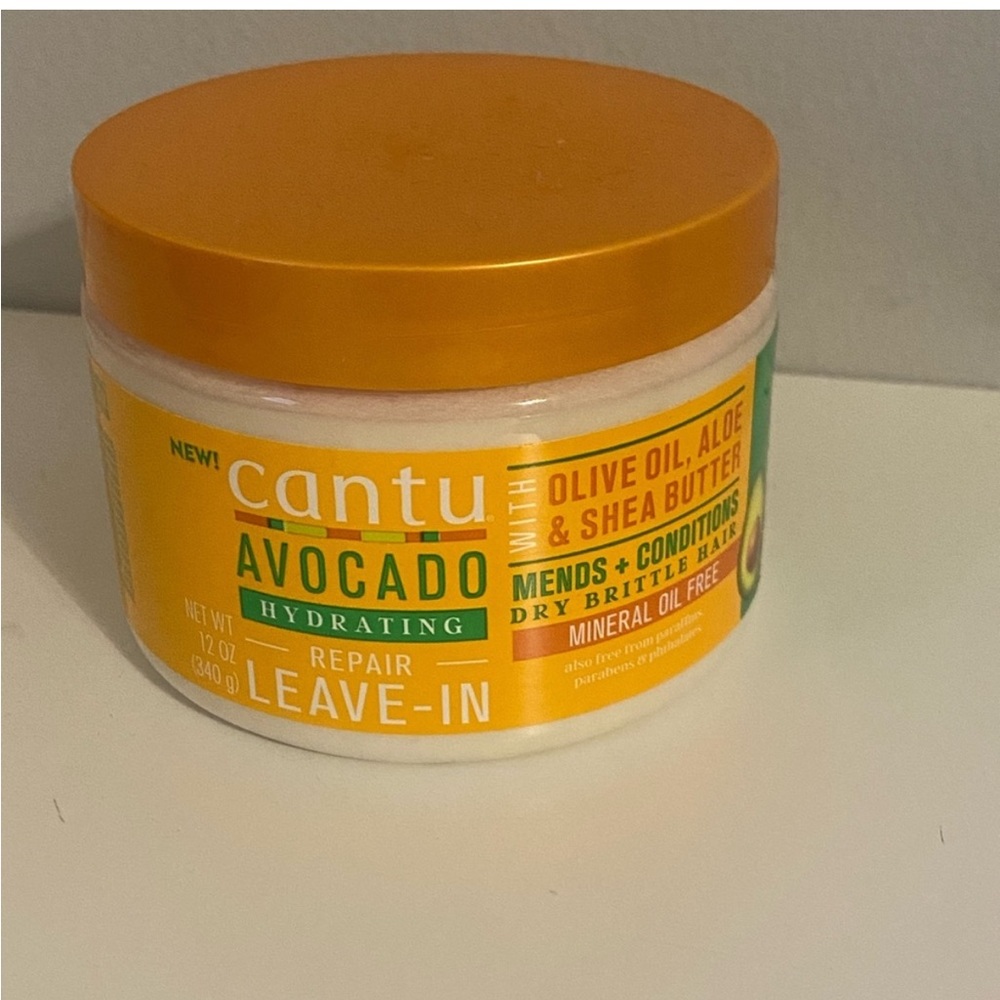 Cantu Avocado‎ Hydrating Repair Leave-In Conditioning Cream 12 oz